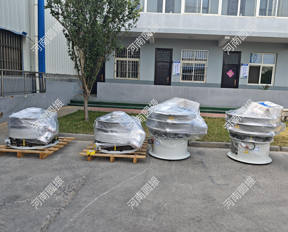 江蘇省常州市4臺篩機發(fā)貨
